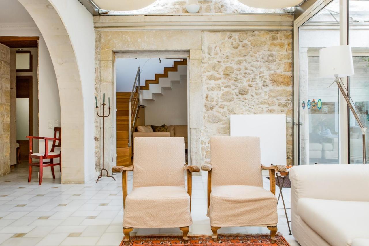 Minimalist Stone Country House Archanes Eksteriør bilde